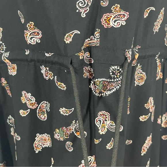 NWT Saint and Sofia Olivia Paisley Long Sleeve Dress - Picture 11 of 16